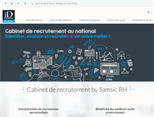 Tablet Screenshot of ideasrh.fr